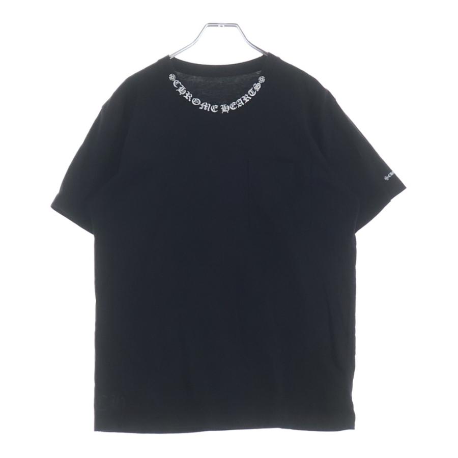 CHROME HEARTS クロムハーツ ネックプリント Tシャツ CHROME HEARTS（クロムハーツ） NECK LOGO TEE ネックロゴプリント半袖