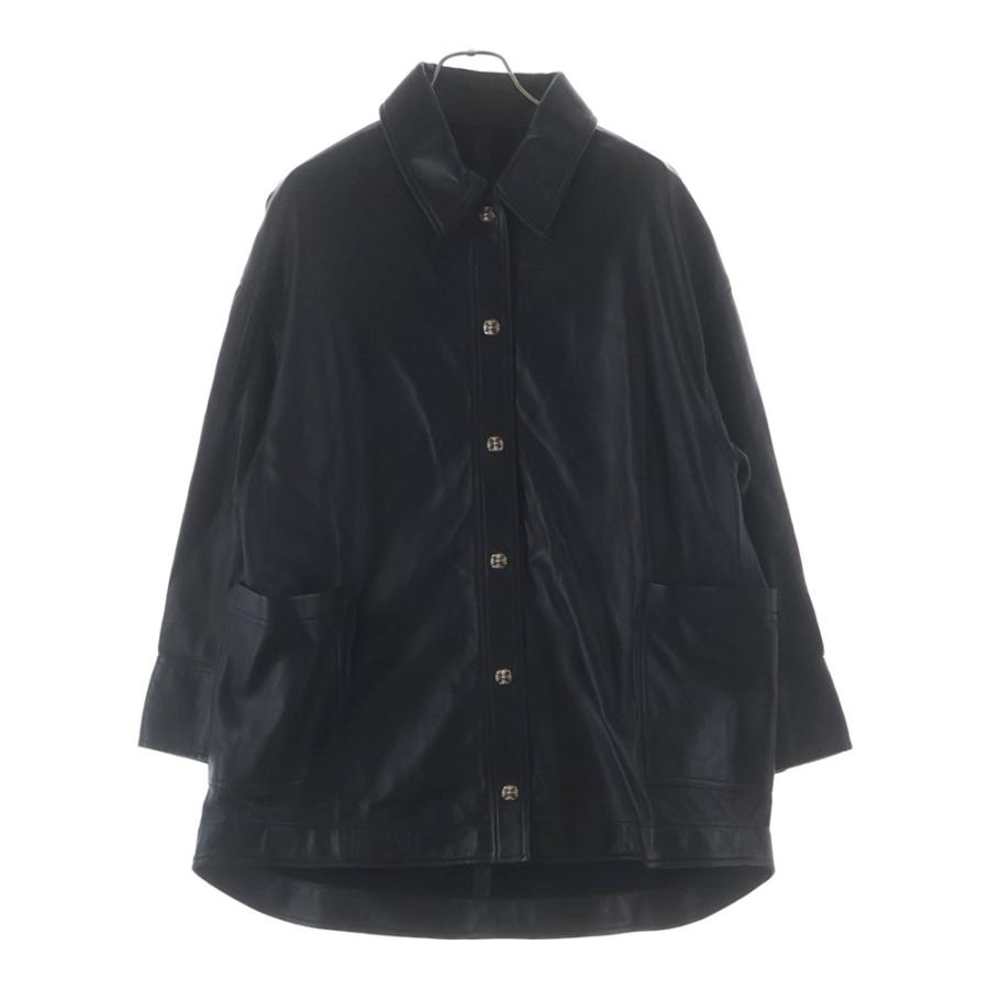 CHROME HEARTS（クロムハーツ） SHIRT LTHR クロスボールボタン