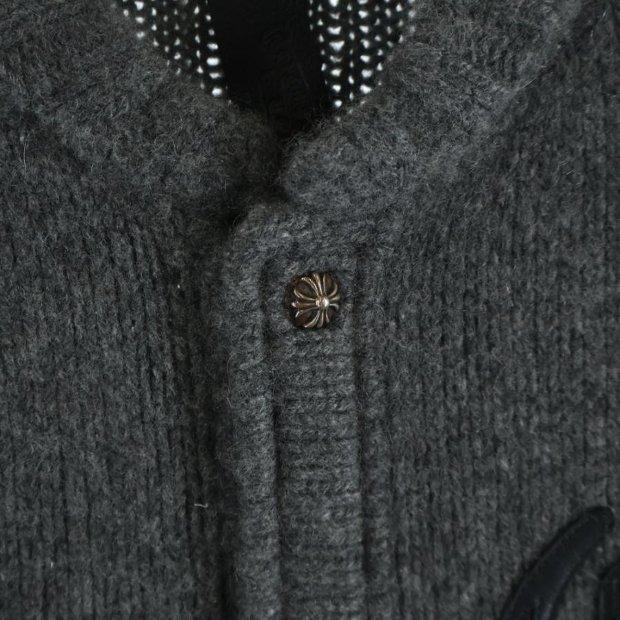 CHROME HEARTS（クロムハーツ） CHレザーパッチクロスボールボタン