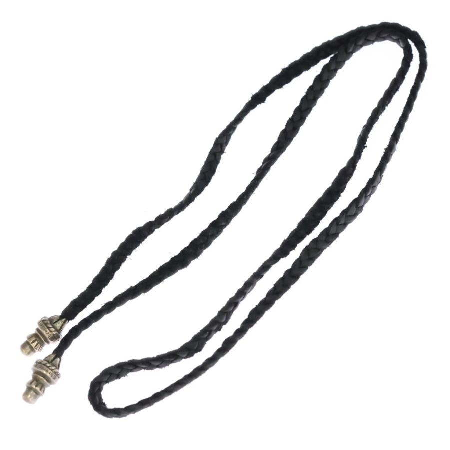 CHROME HEARTS（クロムハーツ） LEATHER BRAID SCROLL ネックレス