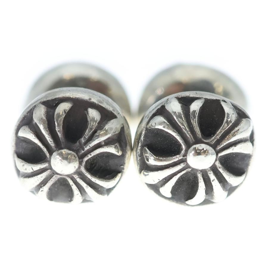 クロムハーツ ダンベルカフス　正規品 CHROME HEARTS（クロムハーツ） CUFFS BARBELL カフスバーベル クロス