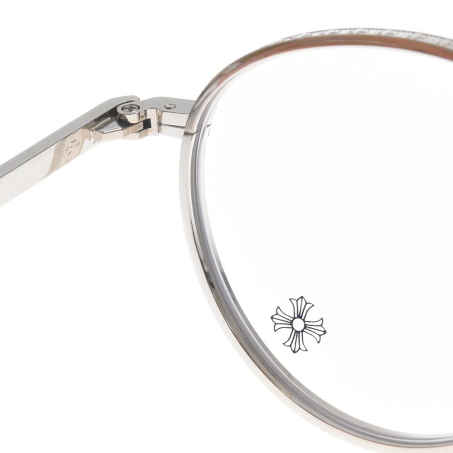 CHROME HEARTS クロムハーツ THICK CHラウンド メタルフレーム  
