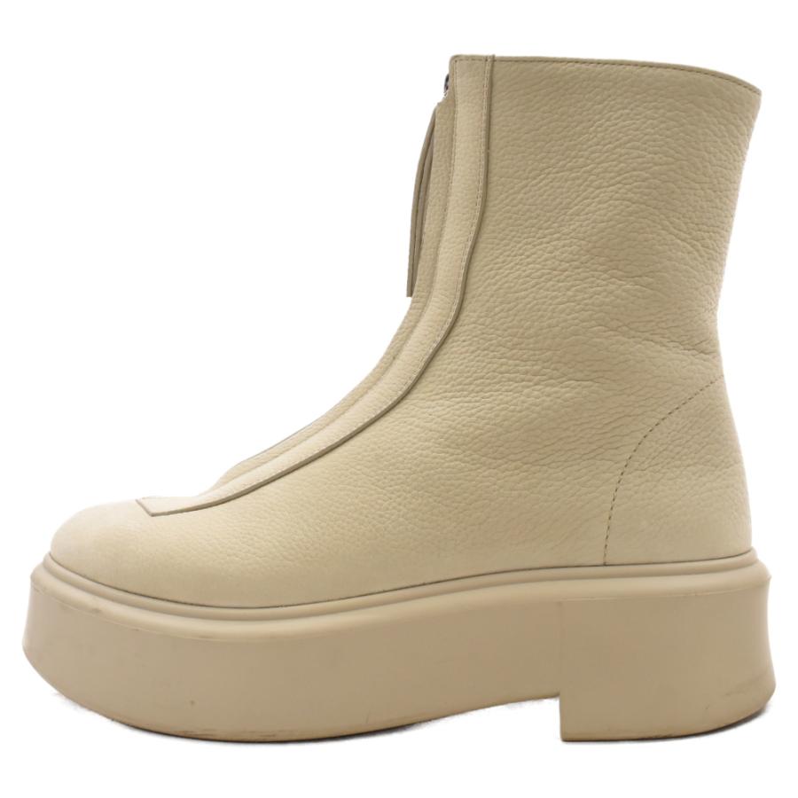 THE ROW ザロウ Zipped Boot 1 レザー ジップドブーツ ブ スウェード  