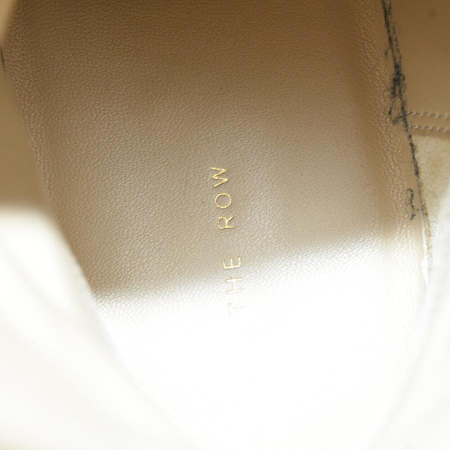 THE ROW ザロウ Zipped Boot 1 レザー ジップドブーツ ブ スウェード  