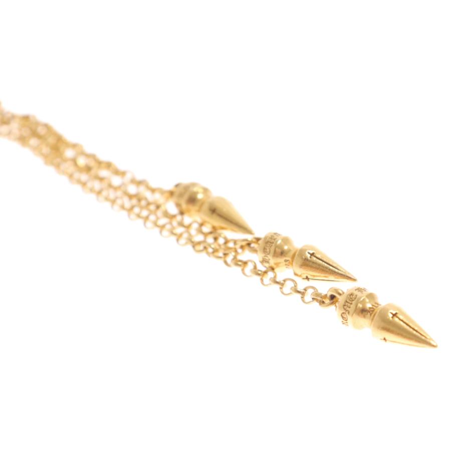 CHROME HEARTS（クロムハーツ） 22K CHAIN SPIKE DROP 3LEF チェーン