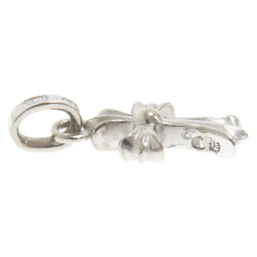 CHROME HEARTS クロムハーツ K18WG CRS BBYFAT P DMND ベイビー