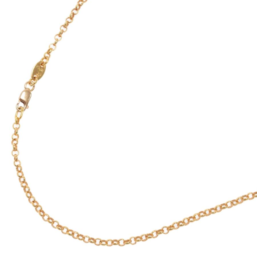 CHROME HEARTS クロムハーツ 22K NECKCHAIN R18 ロールチェーン18inch