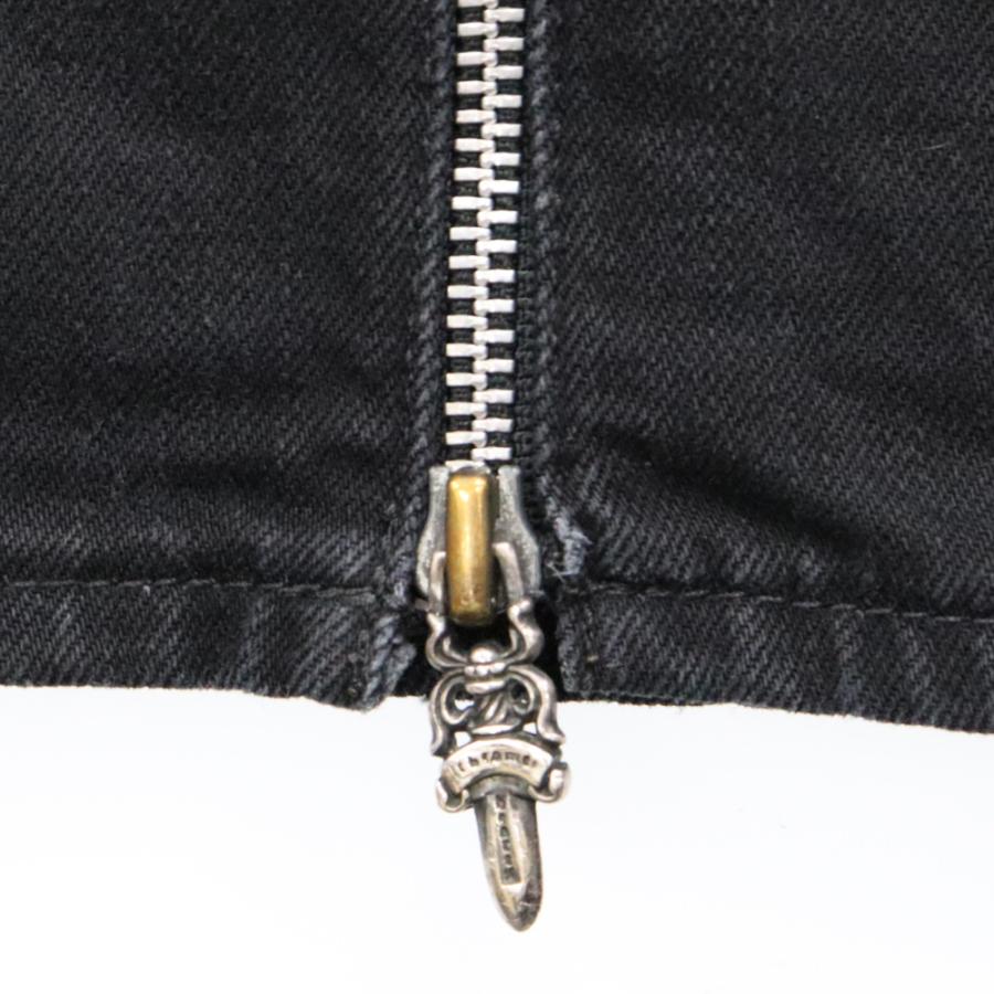 CHROME HEARTS クロムハーツ FLEURKNEE DNM PANTS 裾ダガー CHROME HEARTS クロムハーツ FLEURKNEE DNM PANTS 裾ダガー