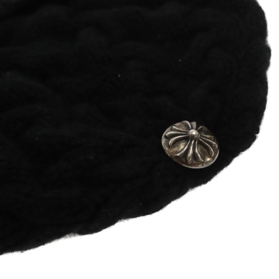 CHROME HEARTS（クロムハーツ） FILIGREE PLS LEATHER PATCH BEANIE