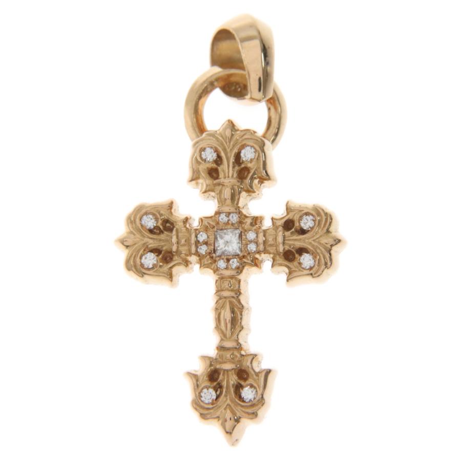 CHROME HEARTS クロムハーツ 22K FILIG CROSS-XSM P D CHROME HEARTS クロムハーツ 22K FILIG CROSS-XSM P D