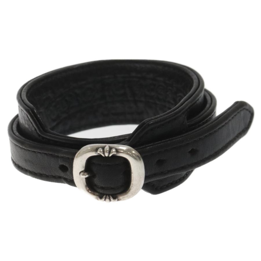 CHROME HEARTS（クロムハーツ） Rock and roll Leather Bracelet