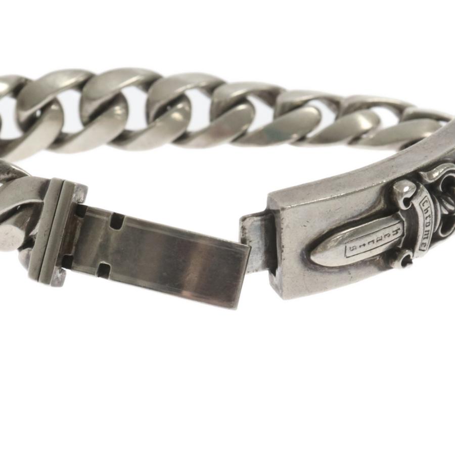 シルバー 　ダガー　 ブレスレット CHROME HEARTS クロムハーツ ブレスレット ダガーハートID