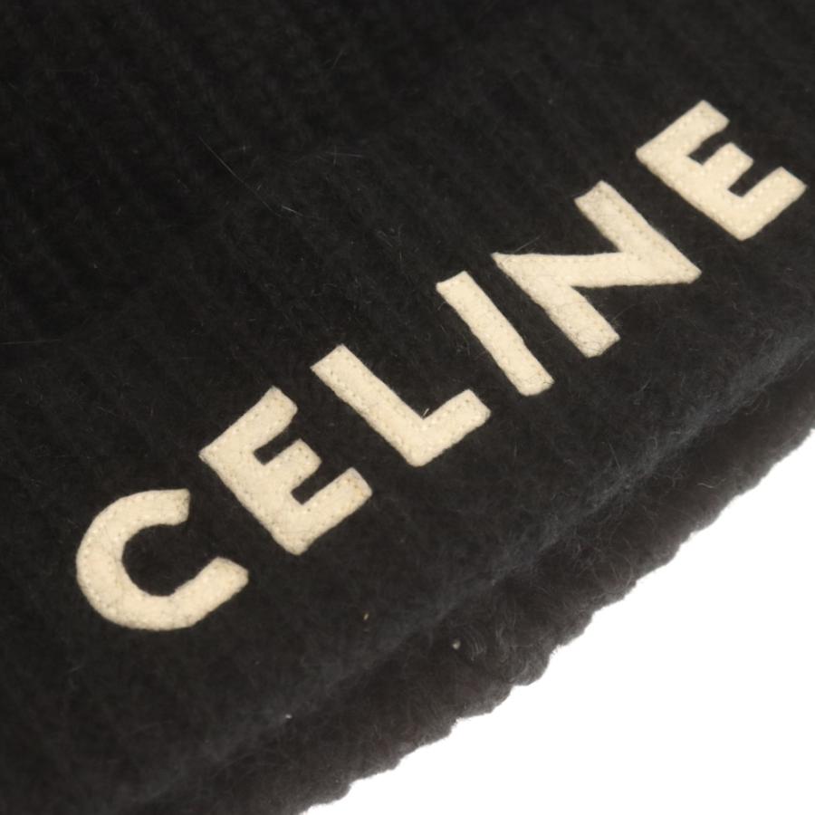 CELINE セリーヌ 21AW Embroidered Knit Wool Beanie 2A25R734L エン 