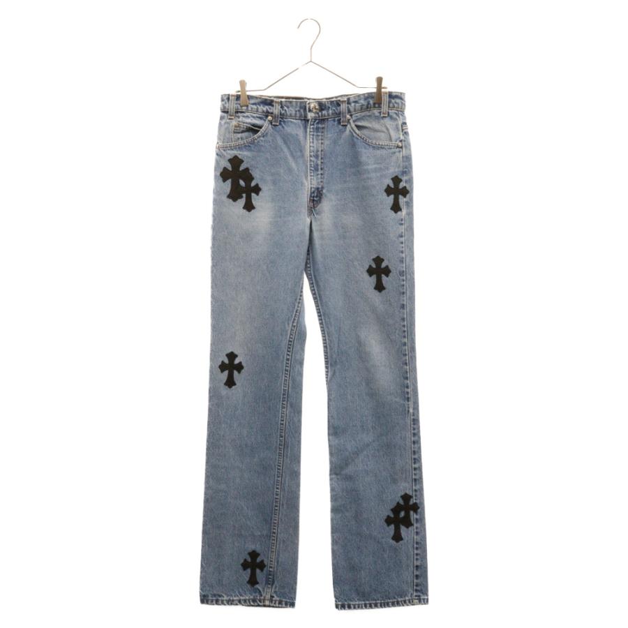 CHROME HEARTS（クロムハーツ） ×LEVI'S U VNTG JEAN BLU/RED TAB 517