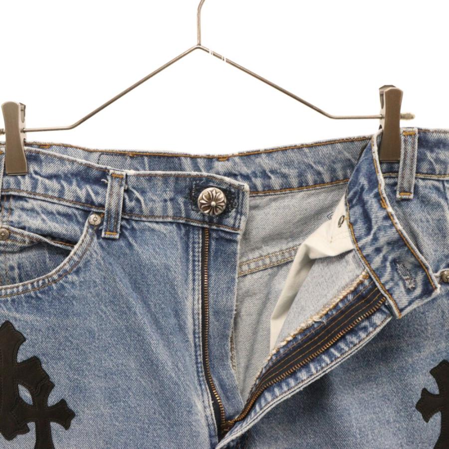 CHROME HEARTS（クロムハーツ） ×LEVI'S U VNTG JEAN BLU/RED TAB 517
