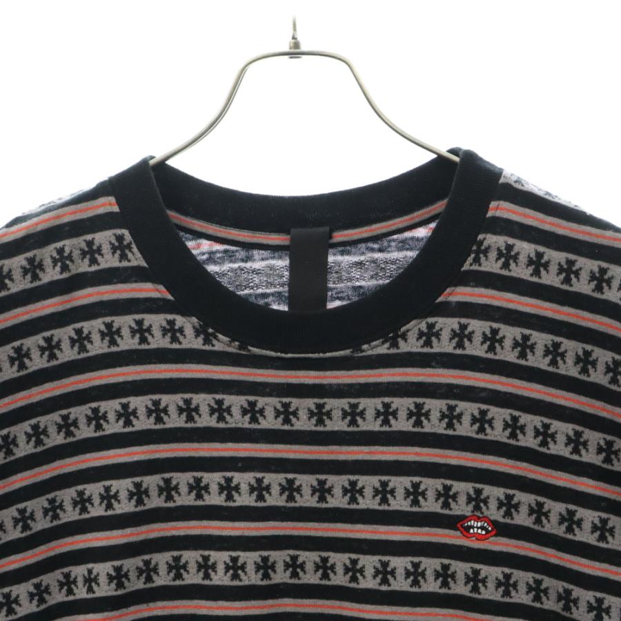 クロムハーツ　ロンT ボーダー　マティボーイ【美品】 CHROME HEARTS クロムハーツ Matty Boy ボーダー ロンT | chromehearts