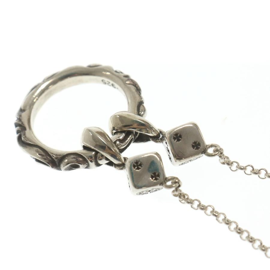 CHROME HEARTS クロムハーツ アイウェアループダイス ネックレス CHROME HEARTS クロムハーツ EYWR LOOP DICE DBL アイウェア