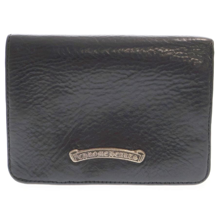 CHROME HEARTS クロムハーツ　ジョーイ　ダガージップレザーウォレット CHROME HEARTS クロムハーツ JOEY ジョーイ ダガージップ レザー