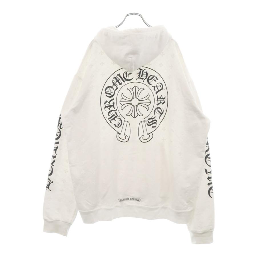 CHROME HEARTS クロムハーツ SWTSHRT PLVR CHプラス総柄ホースシュー 