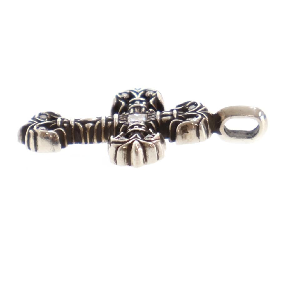 CHROME HEARTS クロムハーツ CHARM FILIGREE TINY P DMND CHROME HEARTS クロムハーツ CHARM FILIGREE TINY P DMND