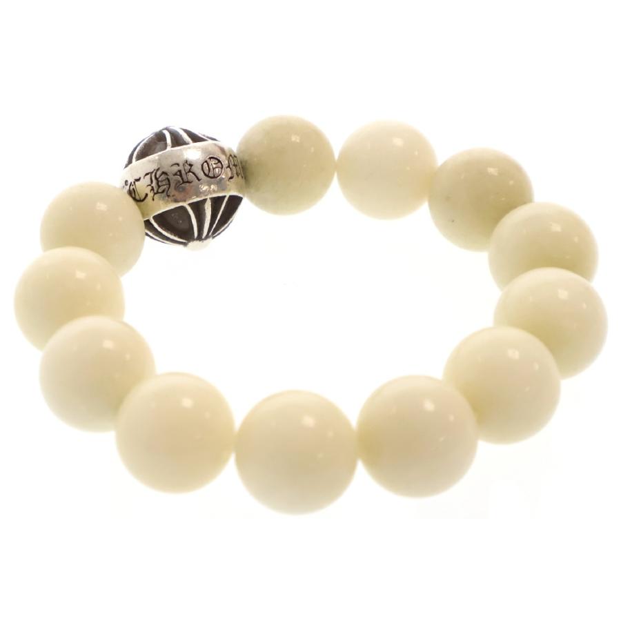 CHROME HEARTS（クロムハーツ） BEAD 12mm ビーズブレス クロスボール