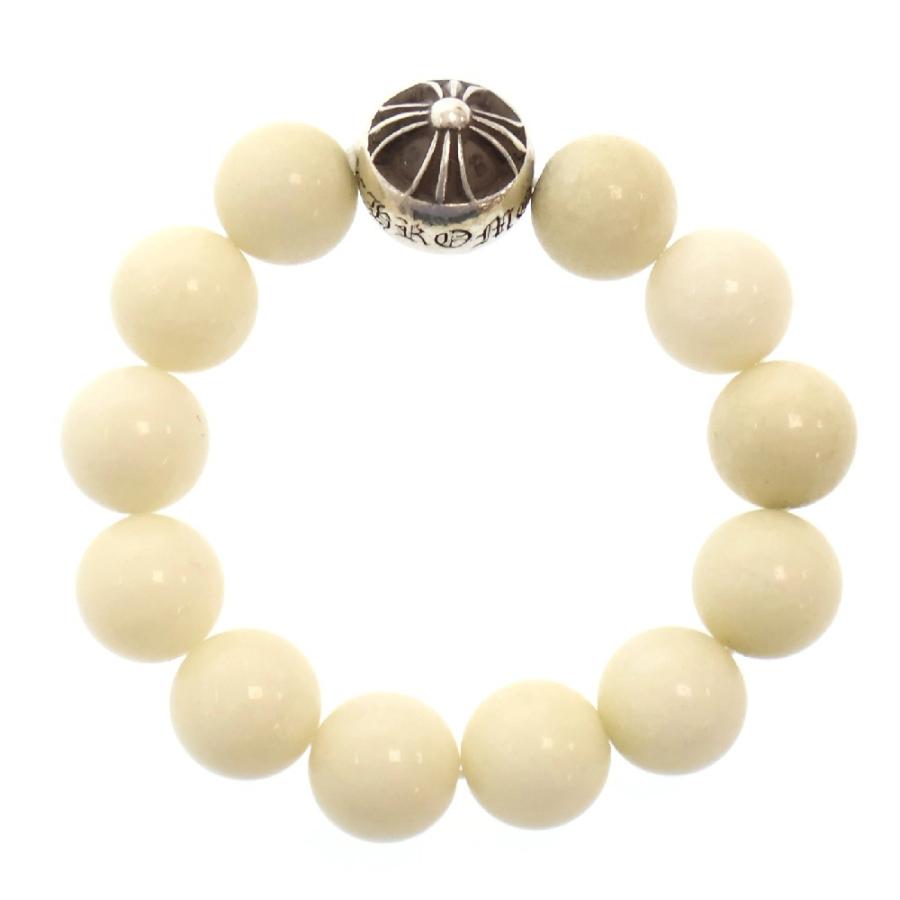 CHROME HEARTS（クロムハーツ） BEAD 12mm ビーズブレス クロスボール