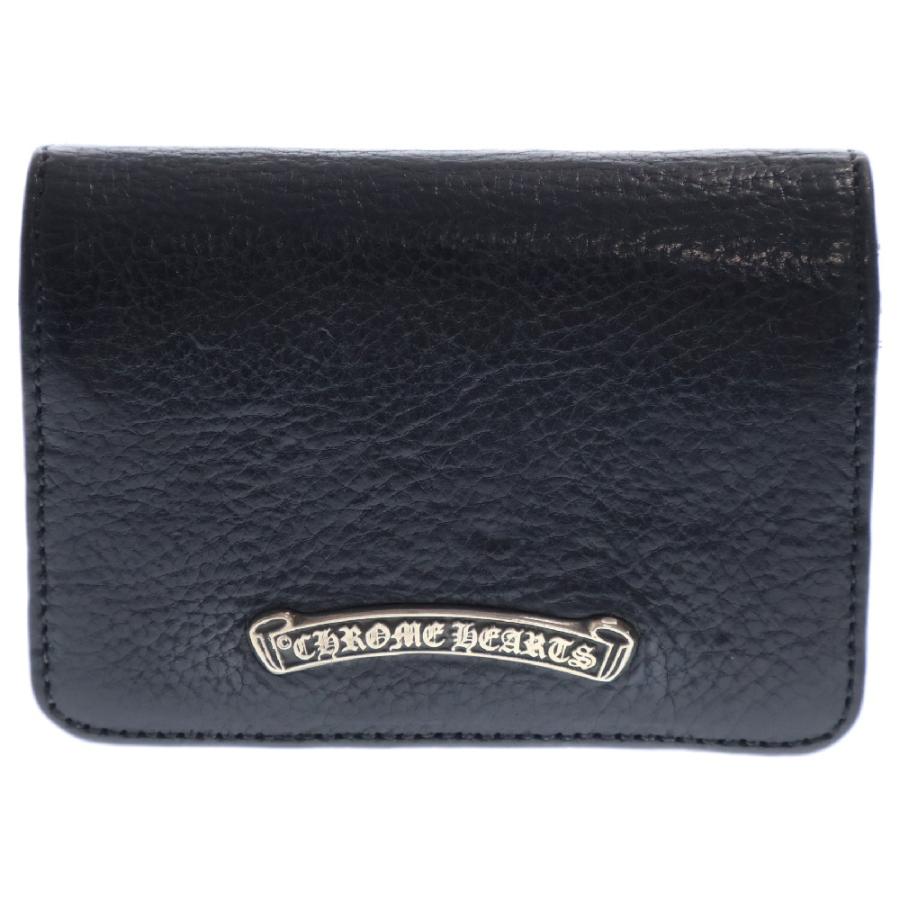 CHROME HEARTS（クロムハーツ） CARD CASE 3ポケット レザー カード