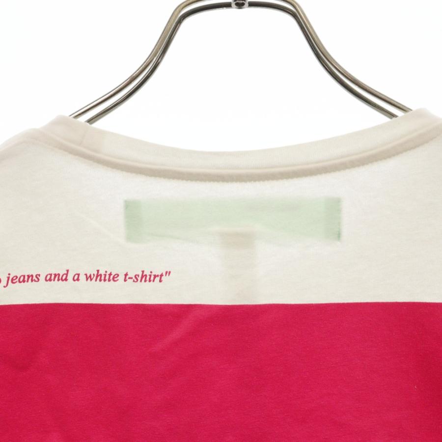 オフホワイト 19SS バートショートスリーブスリムTシャツ シンプソンズ 