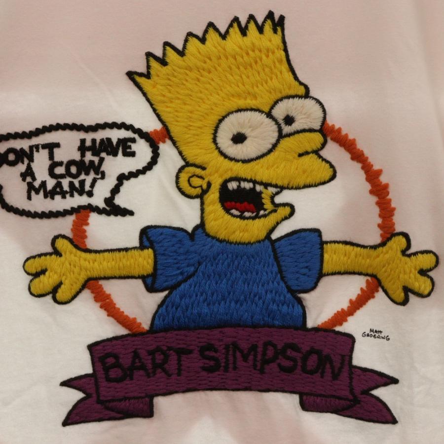 オフホワイト 19SS バートショートスリーブスリムTシャツ シンプソンズ 