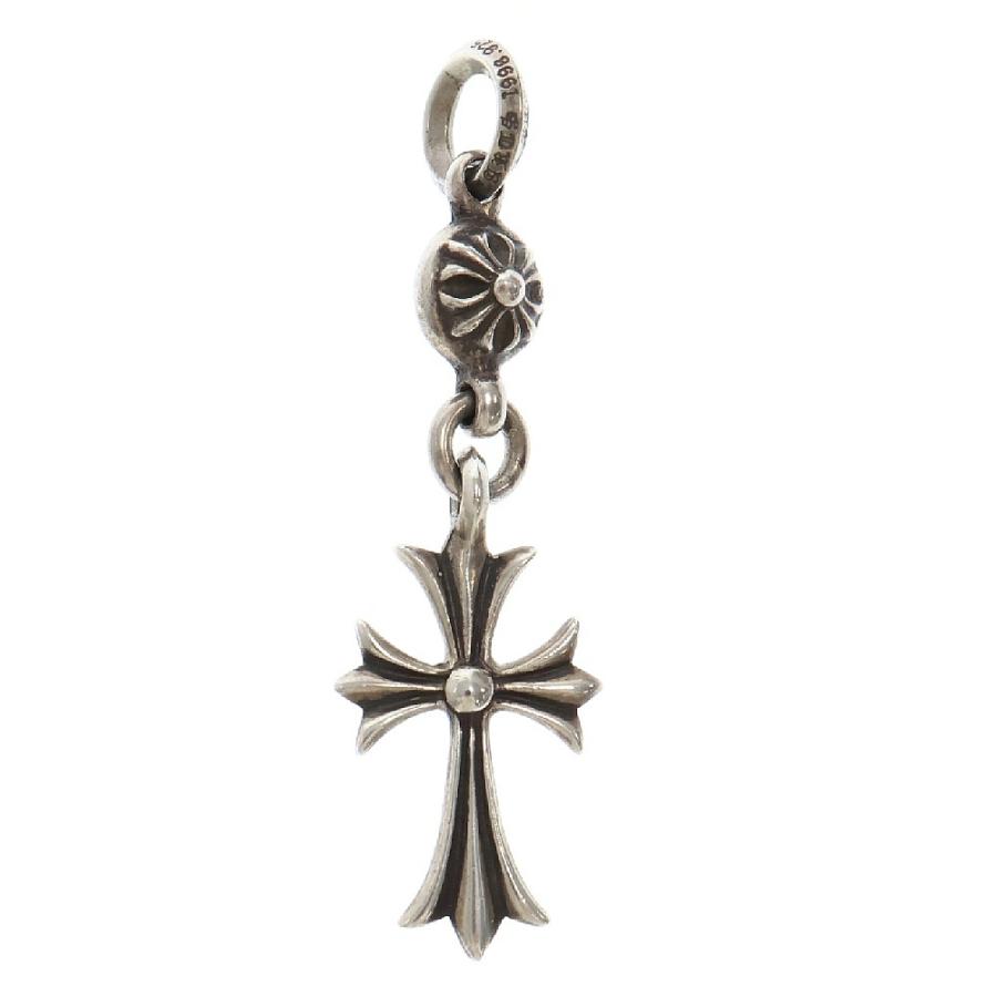 素*！様 タイニークロス　トップ　シルバー 楽天市場】クロムハーツ タイニーCHクロスチャームの通販