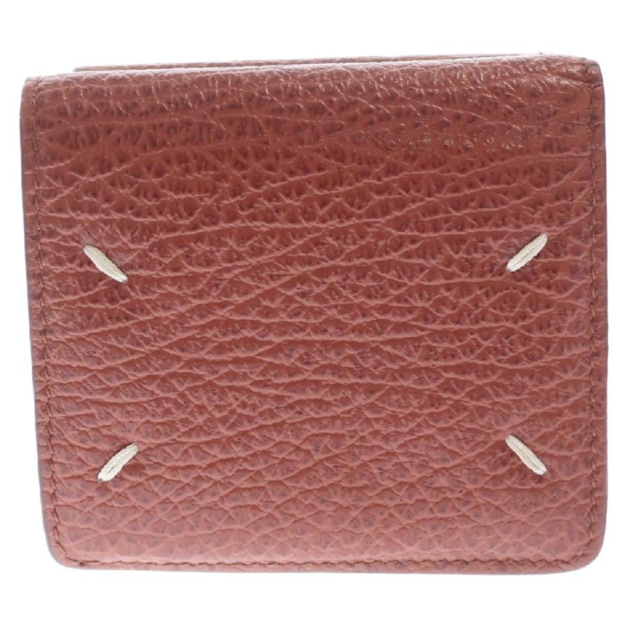 Maison Margiela 赤 レザー 三つ折り財布 【公式通販】