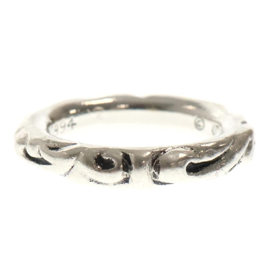 CHROME HEARTS（クロムハーツ） SCRL BAND スクロールバンド リング 
