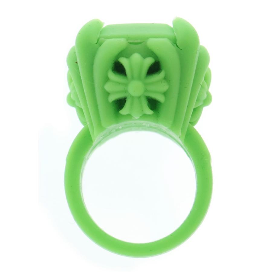 CHROME HEARTS（クロムハーツ） COCK&TAIL PLSTC RING シリコンラバー