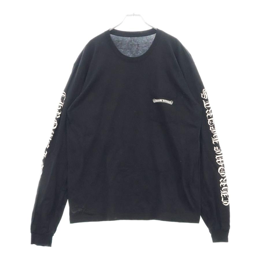 CHROME HEARTS クロムハーツ CH SCROLL LABEL FUCKYOU L/S /1 CHROME HEARTS クロムハーツ CH SCROLL LABEL FUCKYOU L/S /1