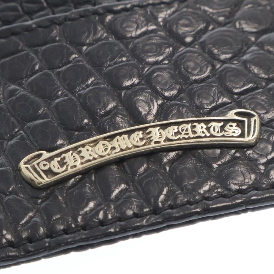 CHROME HEARTS（クロムハーツ） DOUBLE SIDE SCROLL LOGO CARD CASE 