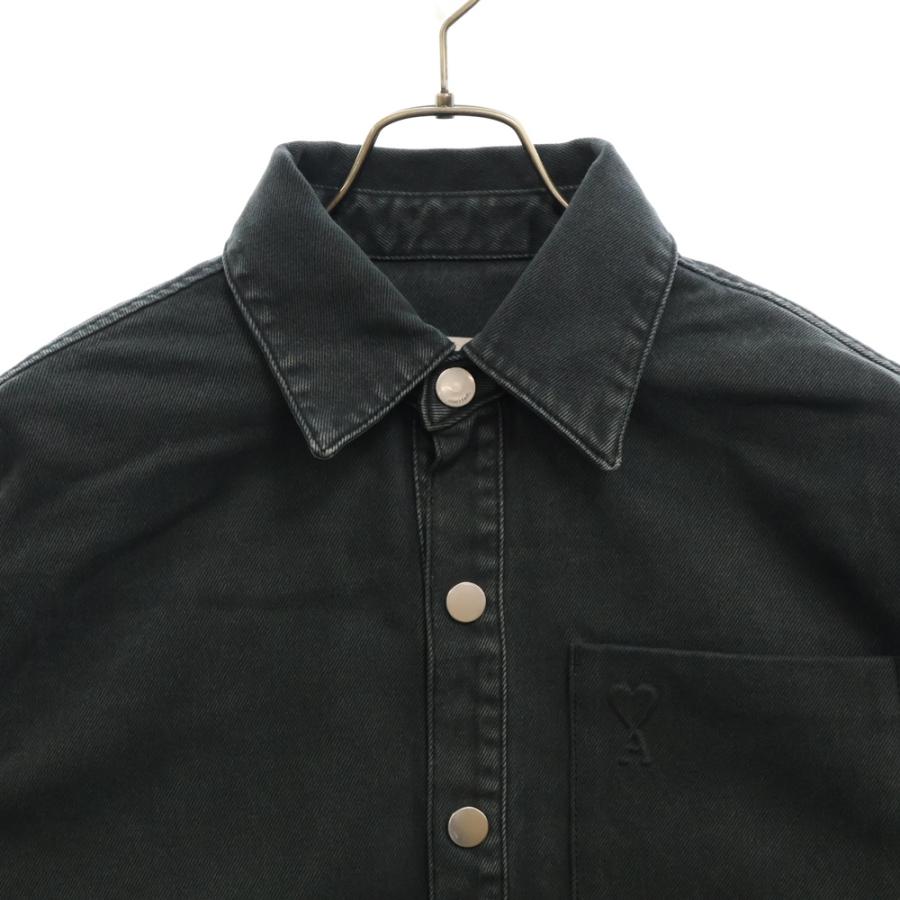 ami paris アミパリス DENIM JACKETS デニムジャケット グレー ami paris アミパリス DENIM JACKETS デニムジャケット グレー