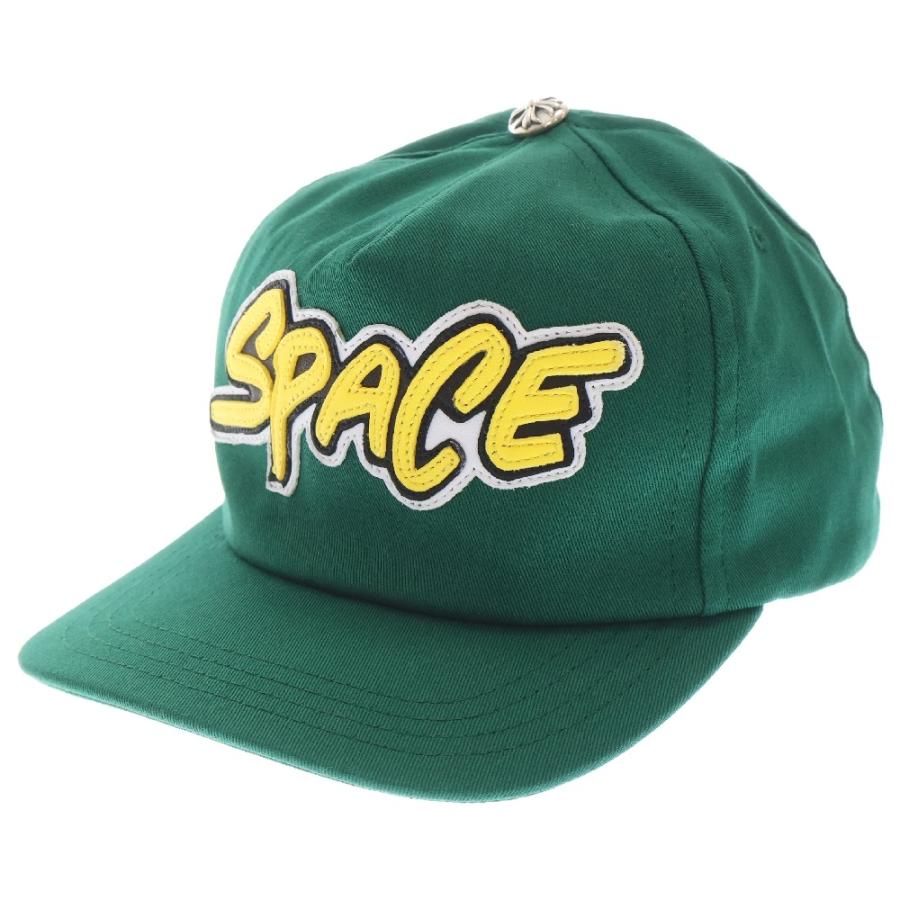 クロムハーツ  TRUCKER CAP/トラッカーキャップ SPACEレザーパッチクロスボール付メッシュ帽子 メンズ CHROME HEARTS（クロムハーツ） TRUCKER CAP トラッカーキャップ SPACE
