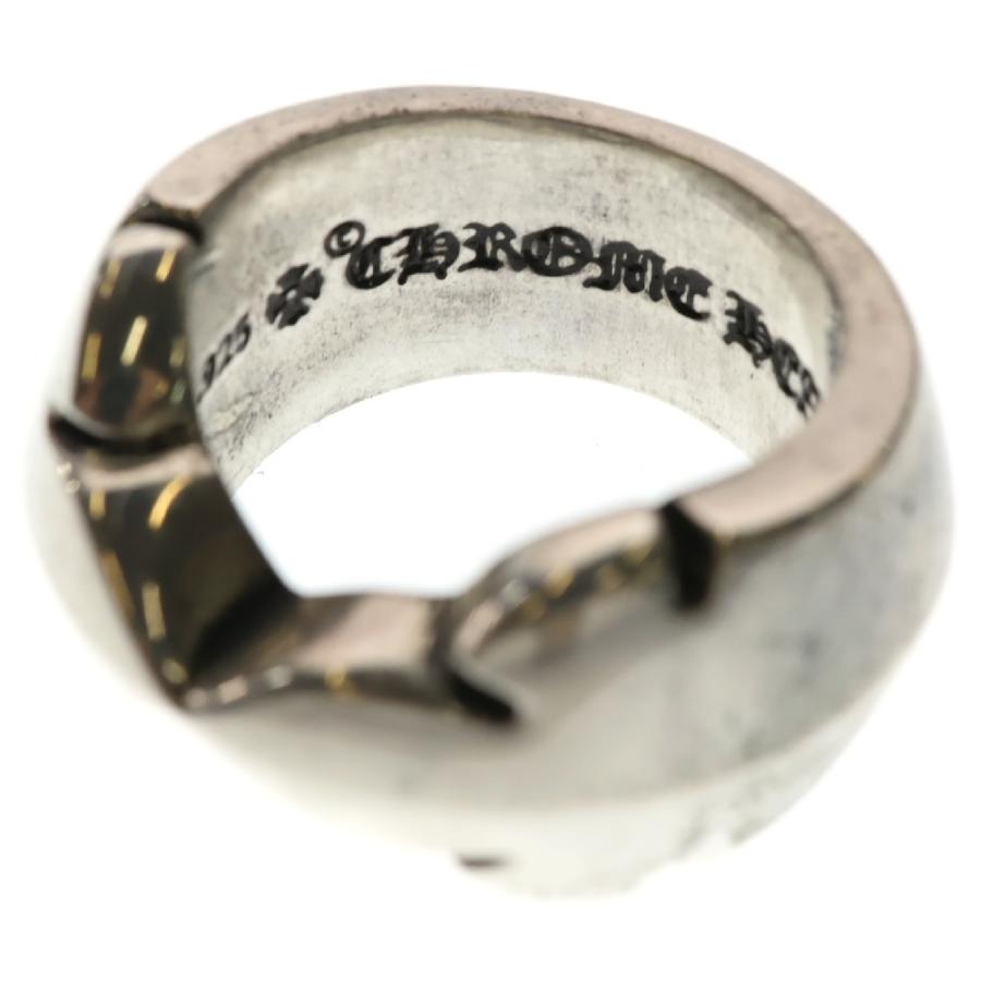 Chrome Hearts ダブルフレア二ーリング シルバー CHROME HEARTS（クロムハーツ） ダブルフレアニーリング シルバー
