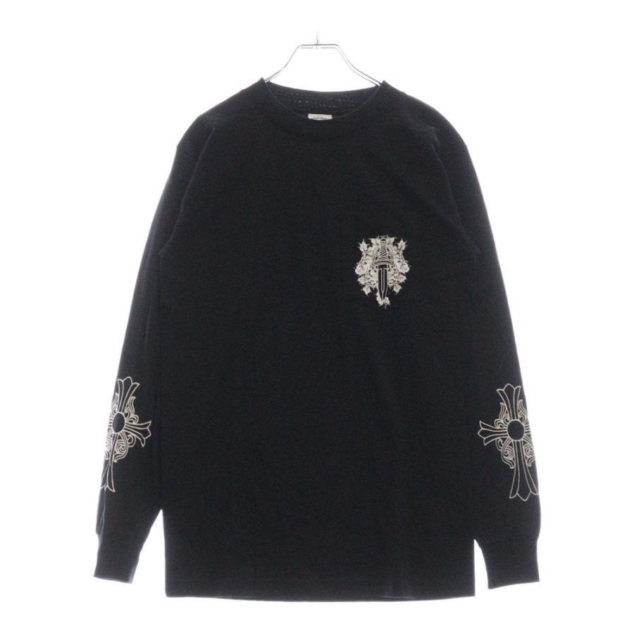 CHROME HEARTS（クロムハーツ） OLD Dagger logo L/S Tee オールド 