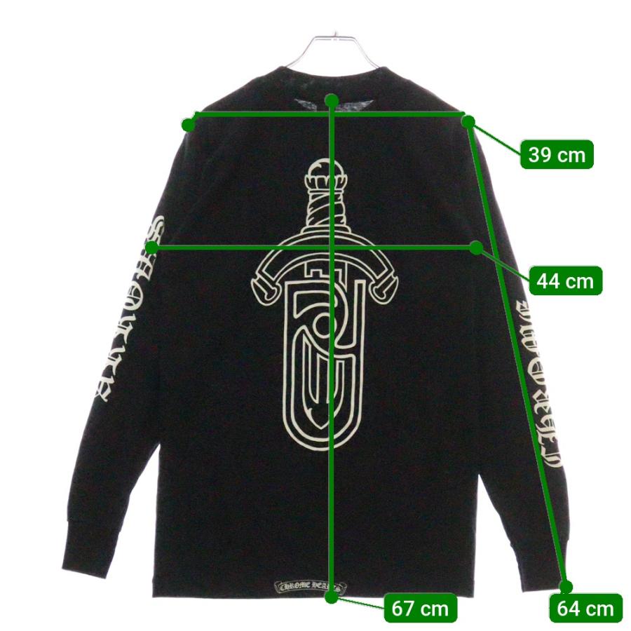 CHROME HEARTS Back Dagger L/S Tee 長袖Tシャツ