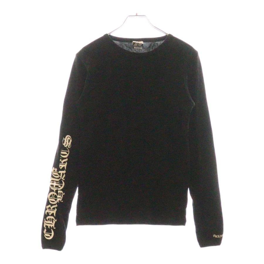 CHROME HEARTS クロムハーツ　ロングスリーブ　カットソー　L CHROME HEARTS（クロムハーツ） CH L/S /1 アームプリント ロング