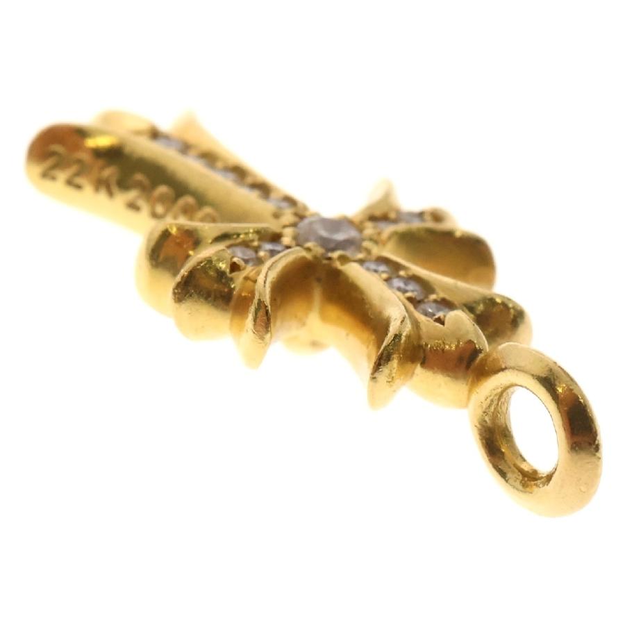 CHROME HEARTS（クロムハーツ） 22K TNY CRSF P/DIA タイニーファット