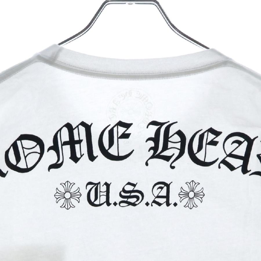 CHROME HEARTS クロムハーツ USA Logo S/S TEE スクロールロゴプリント  