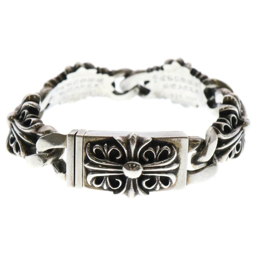 【アミー】キーパーリンクシルバーブレスレット4リンク CHROME HEARTS（クロムハーツ） KEEPER LINK キーパーリンク シルバー