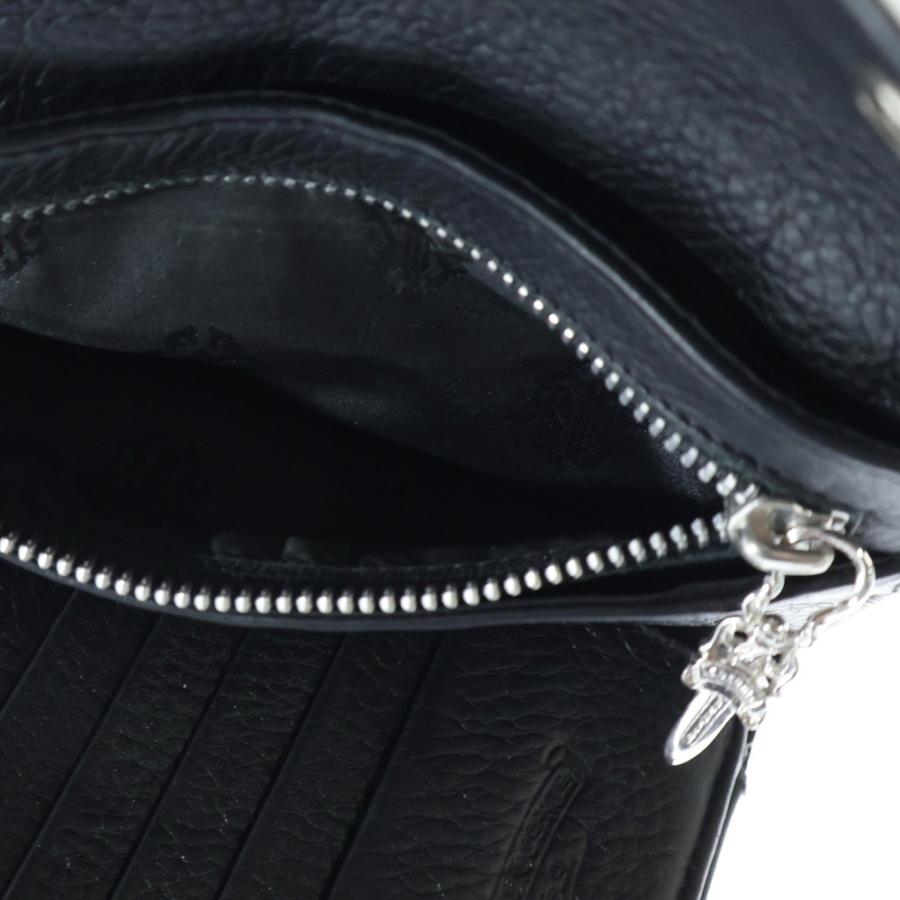 CHROME HEARTS（クロムハーツ） WAVE ウェーブ レザーウォレット 財布