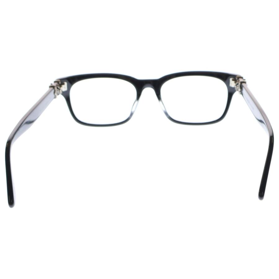 クロムハーツ サイズ:54□19-149 VAGILANTE CHプラステンプルウェリントン眼鏡 中古 OM10 CHROME HEARTS（クロムハーツ） 54□19-149 VAGILANTE CHプラス
