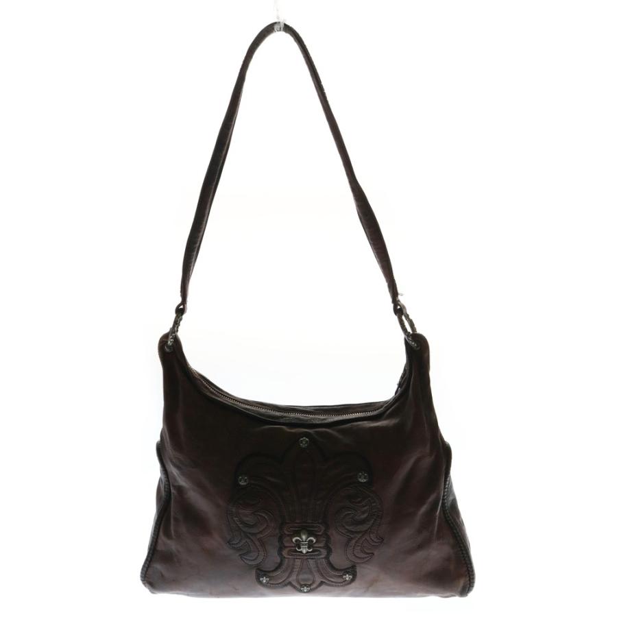 CHROME HEARTS（クロムハーツ） BOLO BSフレア装飾レザーショルダー