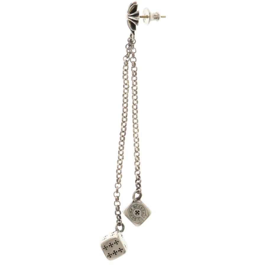 CHROME HEARTS（クロムハーツ） DICE DBL ダブルダイス シルバーピアス