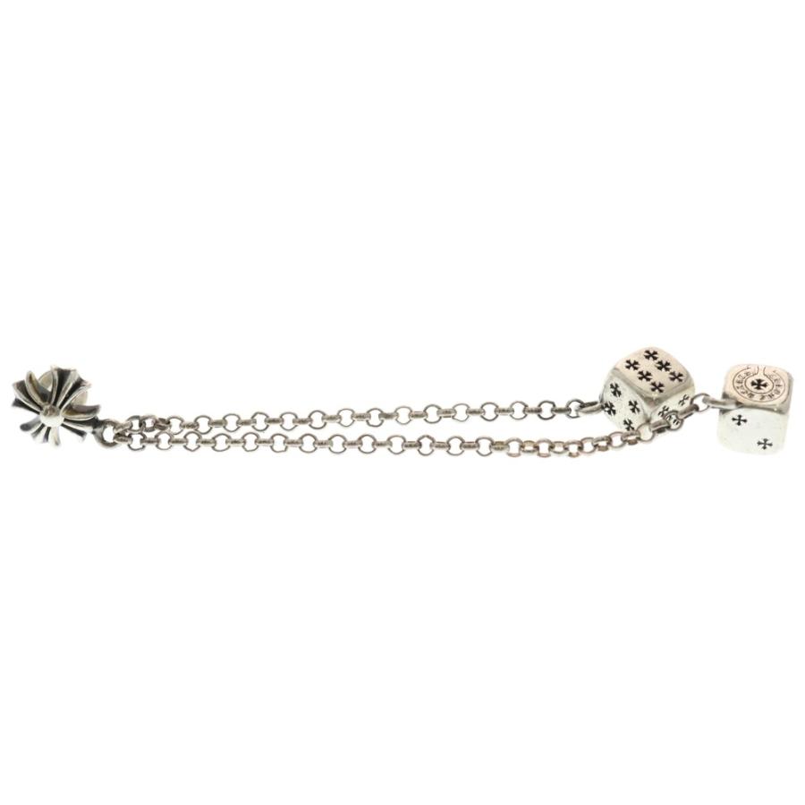 CHROME HEARTS（クロムハーツ） DICE DBL ダブルダイス シルバーピアス