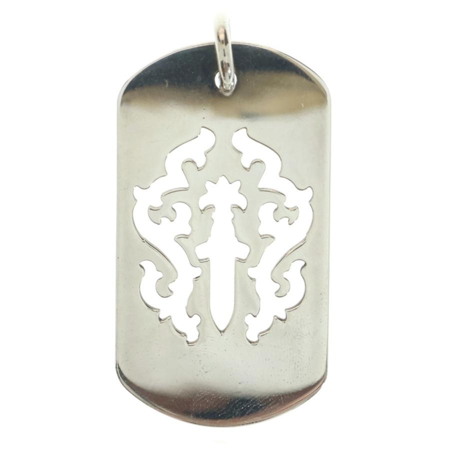 クロムハーツ ドッグタグ ダガー シルバー クロムハーツダガードッグタグ|クロムハーツ通販専門店ブラック